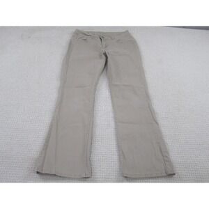 Riders By Lee Pants Womens 10M Khaki Casual Chino Stretch‎ Flat Front